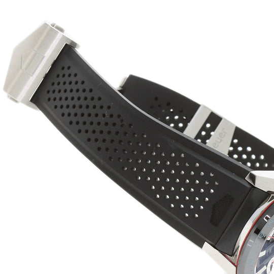 TAG HEUER Watches Mechanical Automatic CBG2A10 Stainless Steel, Rubber Silver Carrera Caliber 02 skeleton dial Women Used Authentic