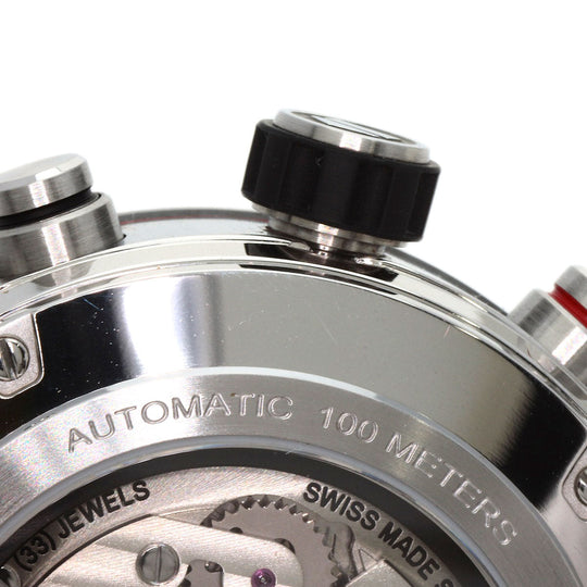 TAG HEUER Watches Mechanical Automatic CBG2A10 Stainless Steel, Rubber Silver Carrera Caliber 02 skeleton dial Women Used Authentic