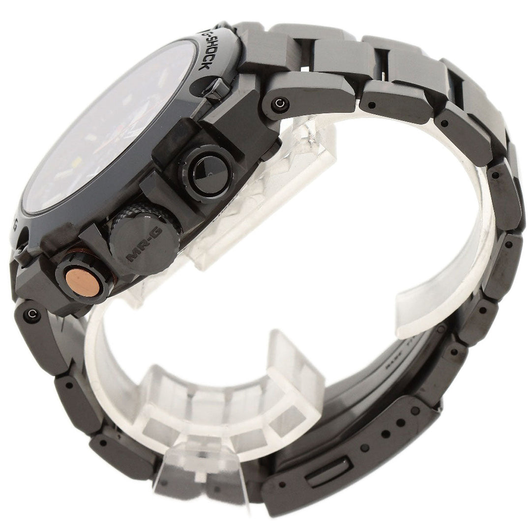 CASIO Watches Solar Powered Radio Watch MRG-G2000CB-1AJR Titanium, Titanium black G-Shock G2000 Series black dial Women Used Authentic