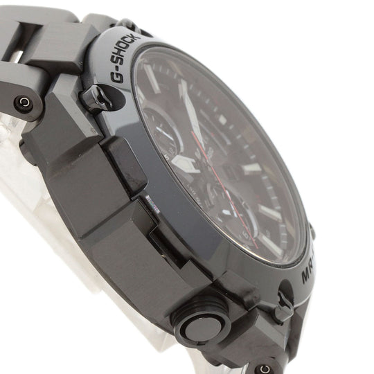 CASIO Watches Solar Powered Radio Watch MRG-G2000CB-1AJR Titanium, Titanium black G-Shock G2000 Series black dial Women Used Authentic