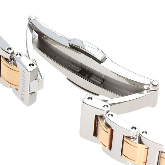 BVLGARI Watches Quartz BBL26WSSPGD Stainless Steel , SSxK18PG Silver Bulgari Bulgari white dial Women Used Authentic
