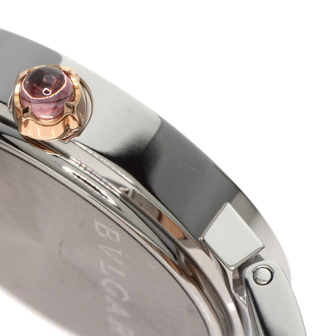 BVLGARI Watches Quartz BBL26WSSPGD Stainless Steel , SSxK18PG Silver Bulgari Bulgari white dial Women Used Authentic