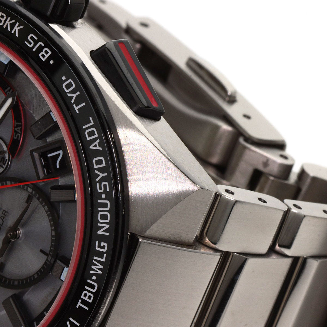 SEIKO Watches Solar Powered Radio Watch SBXC125 5X53-0BX0 Titanium, Titanium Silver Astron Japan Limited to 1700 units Shohei Otani 2022 Silver dial Women Used Authentic