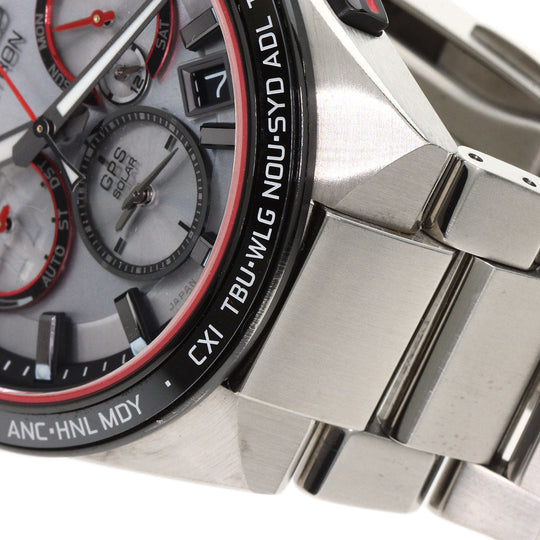 SEIKO Watches Solar Powered Radio Watch SBXC125 5X53-0BX0 Titanium, Titanium Silver Astron Japan Limited to 1700 units Shohei Otani 2022 Silver dial Women Used Authentic