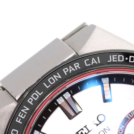 SEIKO Watches Solar Powered Radio Watch SBXC125 5X53-0BX0 Titanium, Titanium Silver Astron Japan Limited to 1700 units Shohei Otani 2022 Silver dial Women Used Authentic