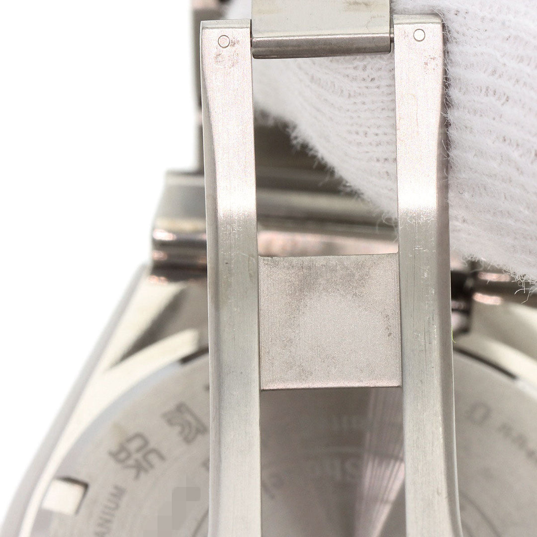 SEIKO Watches Solar Powered Radio Watch SBXC125 5X53-0BX0 Titanium, Titanium Silver Astron Japan Limited to 1700 units Shohei Otani 2022 Silver dial Women Used Authentic