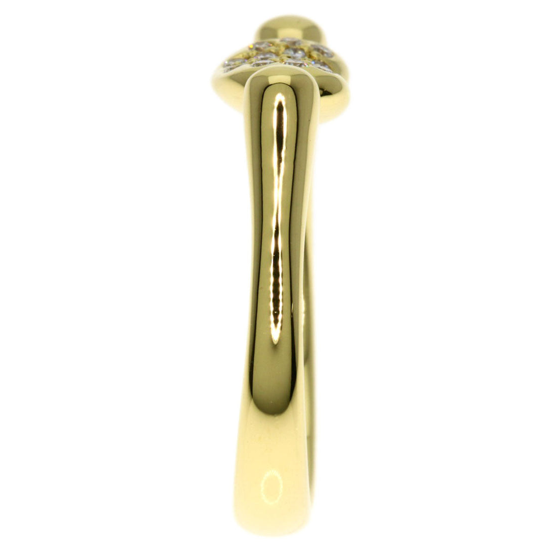 TIFFANY&Co. Ring 18K Yellow Gold gold Bean Diamond Women Used Authentic