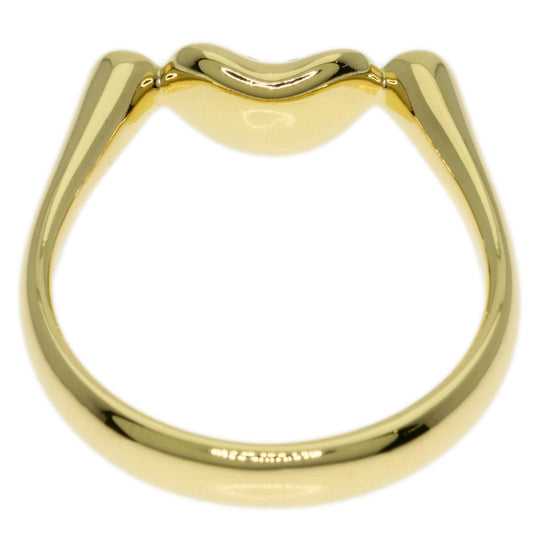 TIFFANY&Co. Ring 18K Yellow Gold gold Bean Diamond Women Used Authentic