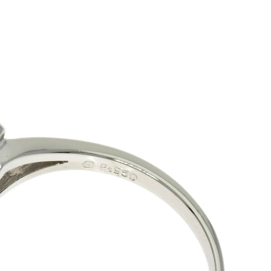 MIKIMOTO Ring PT950 Silver Pearl pearl diamond