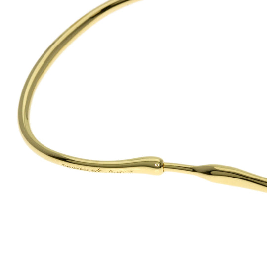 TIFFANY&Co. Pierce 18K Yellow Gold gold Open heart hoop large one side only