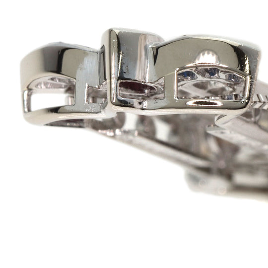 MIKIMOTO Necklace K18WG Silver Pearl Diamond Ruby Sapphire