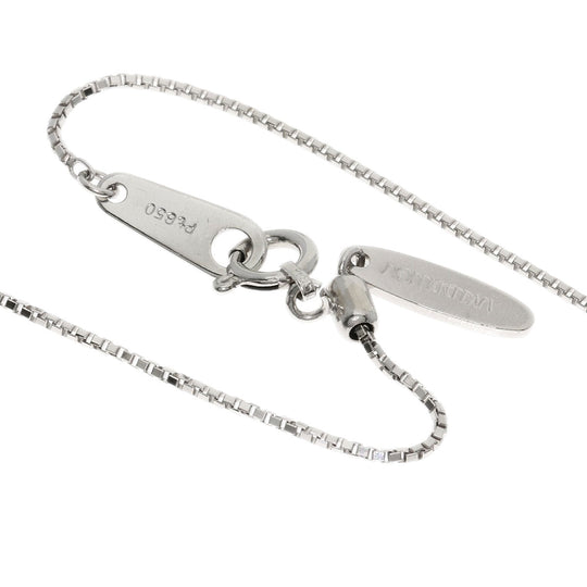 MONNICKENDAM Necklace PT850 Silver diamond