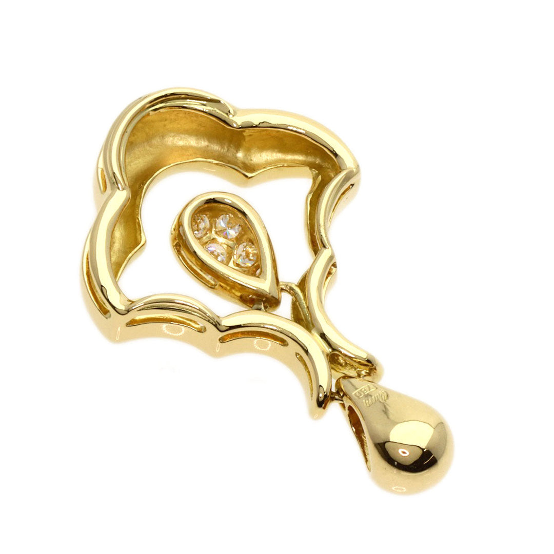 Queen Pendant top 18K Yellow Gold gold diamond