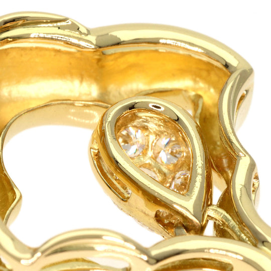 Queen Pendant top 18K Yellow Gold gold diamond