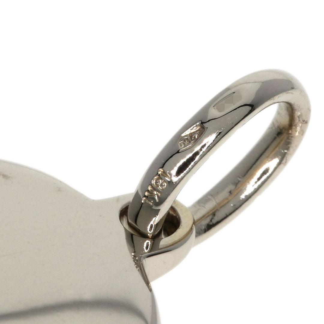 Pomellato Pendant top K18WG Silver heart