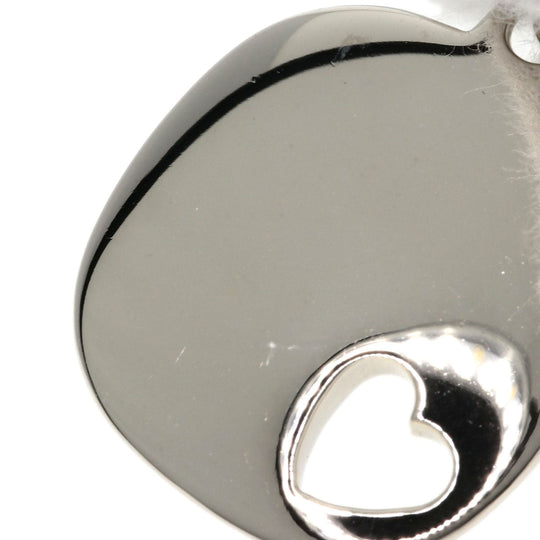 Pomellato Pendant top K18WG Silver heart