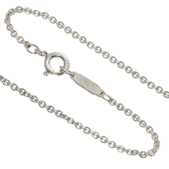 TIFFANY&Co. Necklace SV Silver ribbon Women Used Authentic
