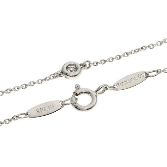 TIFFANY&Co. bracelet SV Silver By the yard diamond Women Used Authentic