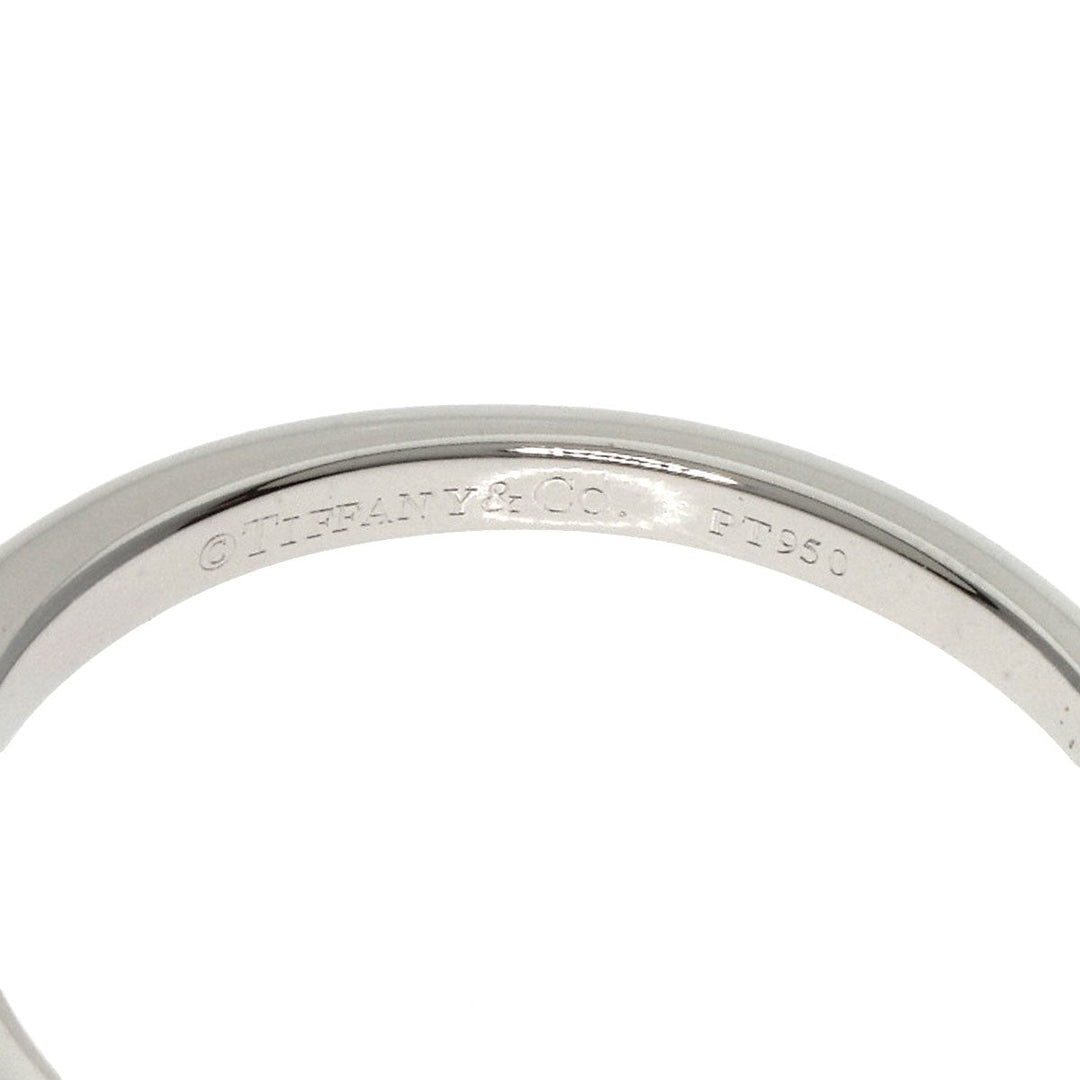 TIFFANY&Co. Ring PT950 Silver Princess Cut Diamond