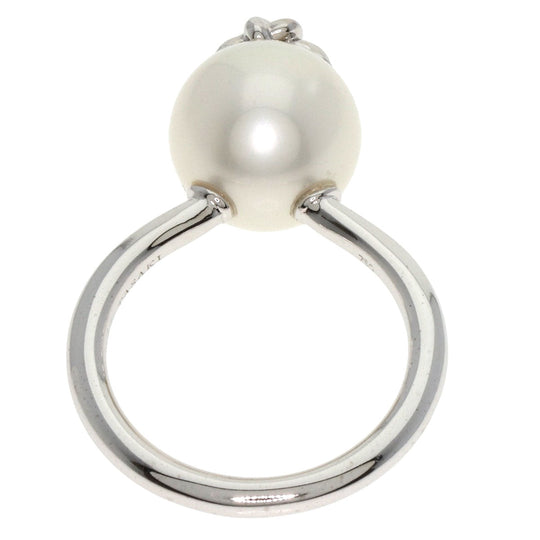 TASAKI Ring K18WG Silver Melanie Georgacopoulos Collection Knot