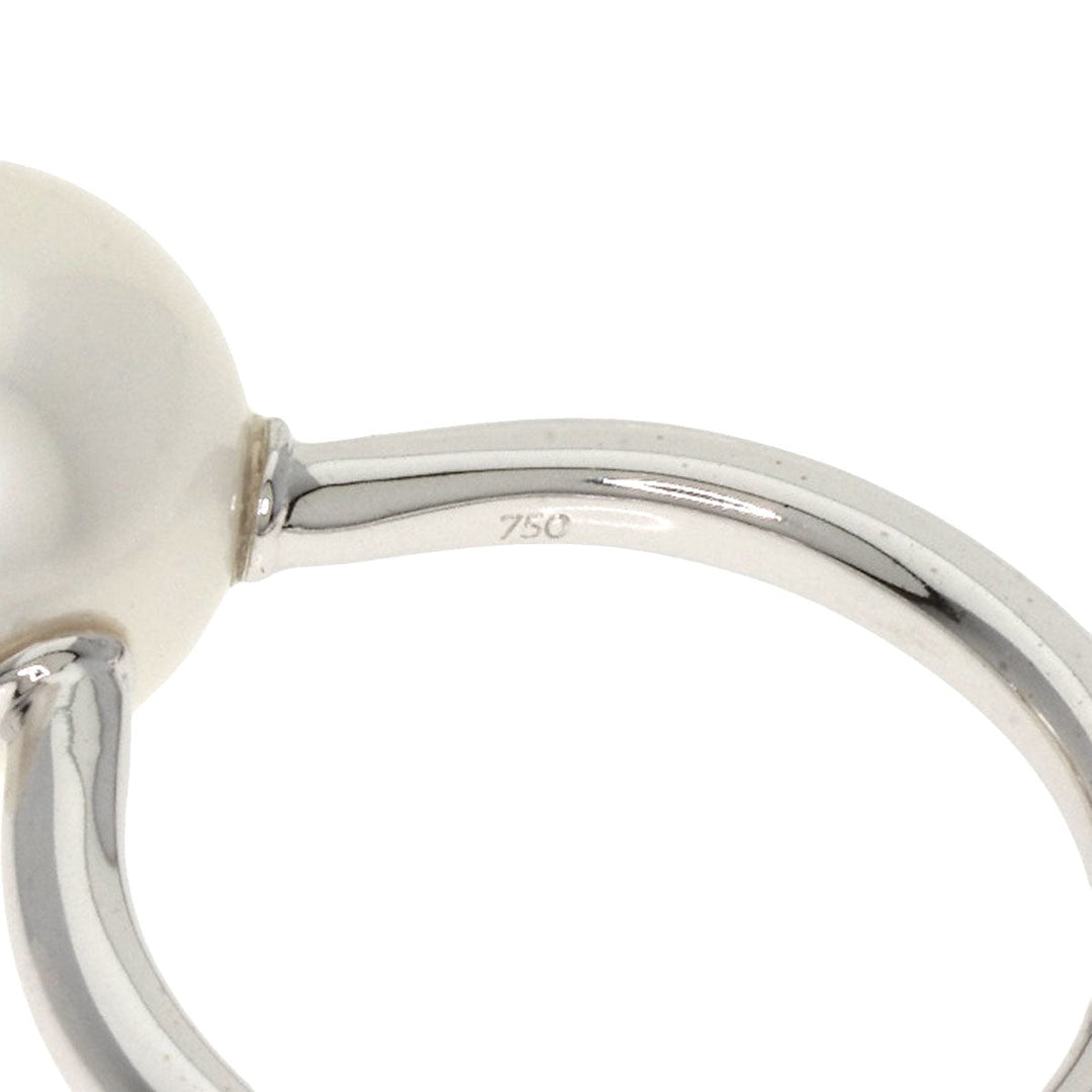 TASAKI Ring K18WG Silver Melanie Georgacopoulos Collection Knot
