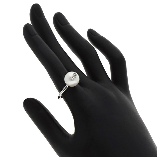 TASAKI Ring K18WG Silver Melanie Georgacopoulos Collection Knot