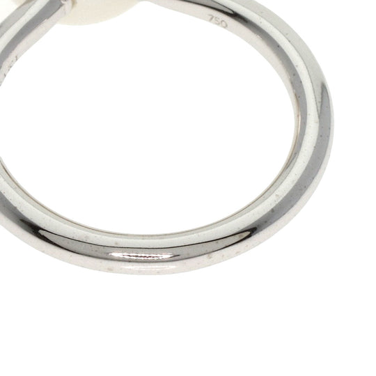 TASAKI Ring K18WG Silver Melanie Georgacopoulos Collection Knot