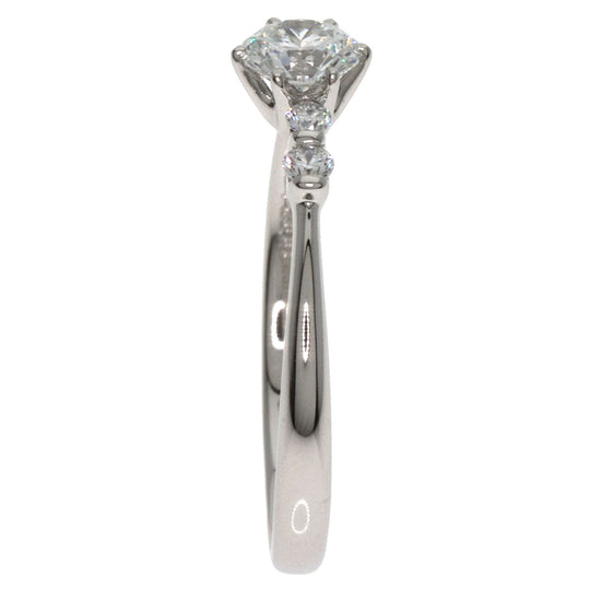 MONNICKENDAM Ring PT900 Silver diamond