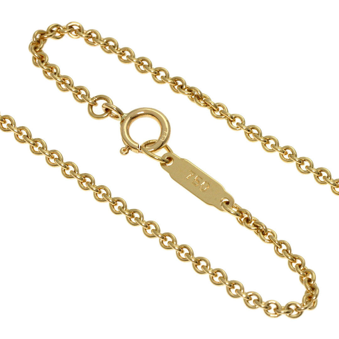 TIFFANY&Co. Necklace 18K Yellow Gold gold Open heart Women Used Authentic