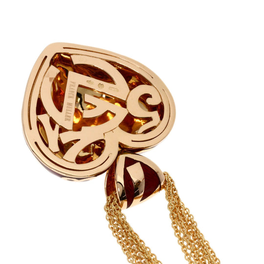 FRANCK MULLER Necklace 18K Pink Gold gold Talisman Heart