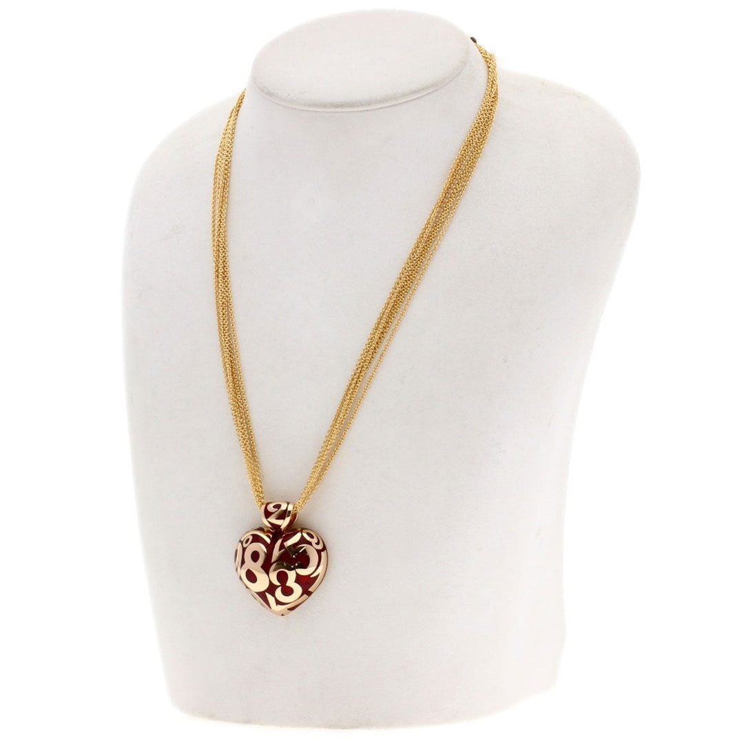 FRANCK MULLER Necklace 18K Pink Gold gold Talisman Heart