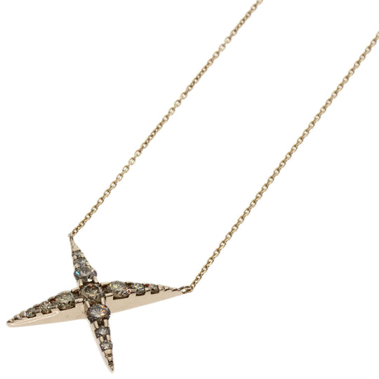 Kashikey Necklace K18BG gold Naked Brown Diamond