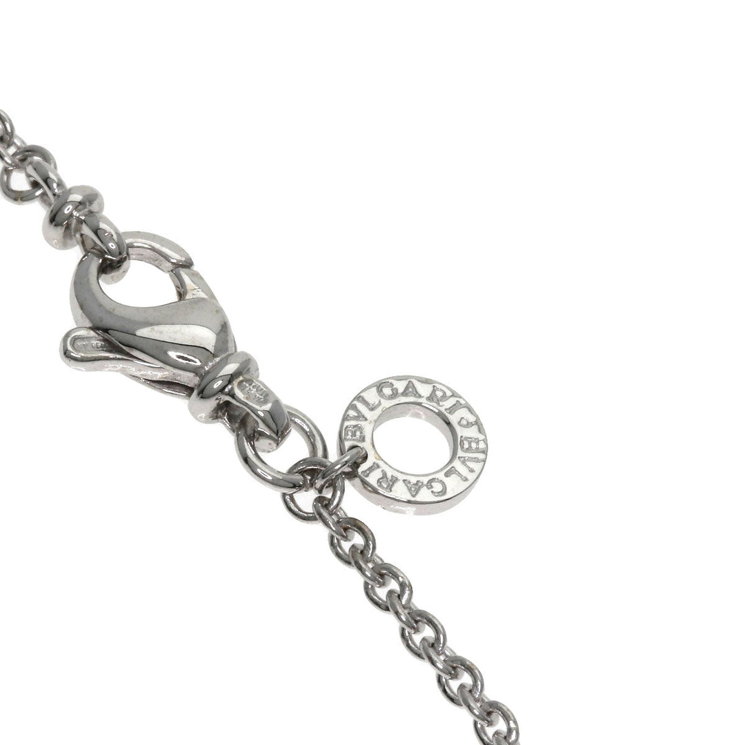 BVLGARI Necklace K18WG Silver B-zero1 B-zero one Women Used Authentic