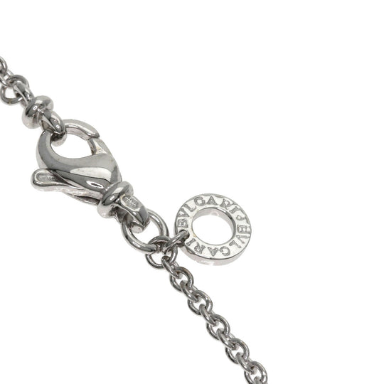 BVLGARI Necklace K18WG Silver B-zero1 B-zero one Women Used Authentic