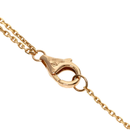CARTIER Necklace 18K Pink Gold gold Sweet Trinity Women Used Authentic