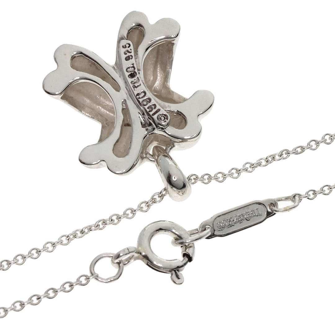 TIFFANY&Co. Necklace SV Silver Signature Women Used Authentic