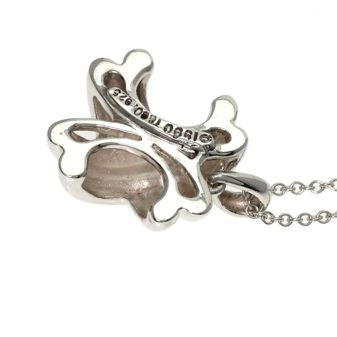 TIFFANY&Co. Necklace SV Silver Signature Women Used Authentic