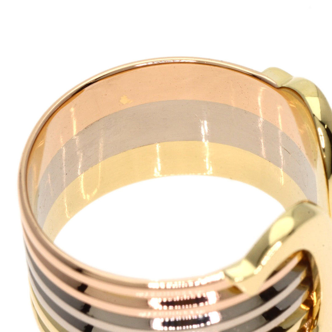 CARTIER Ring 18K Yellow Gold gold 2C LM #53