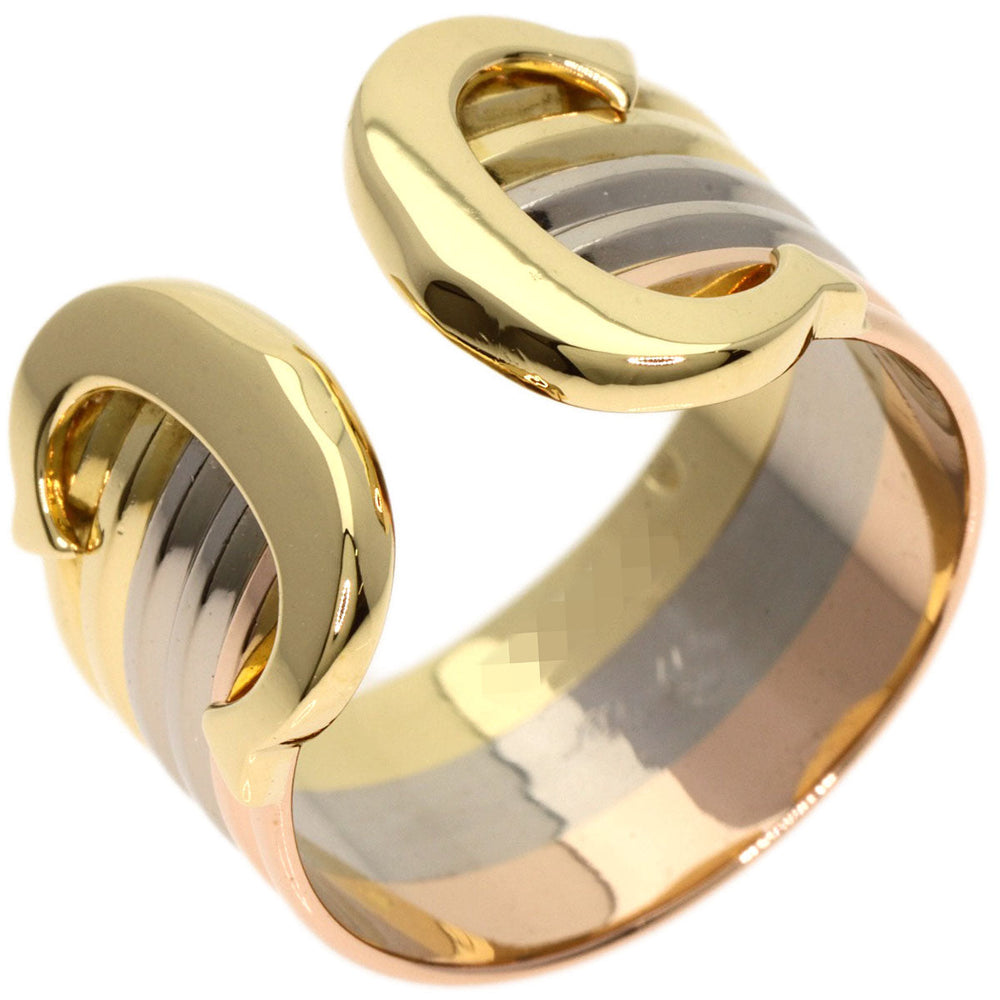 CARTIER Ring 18K Yellow Gold gold 2C LM #53