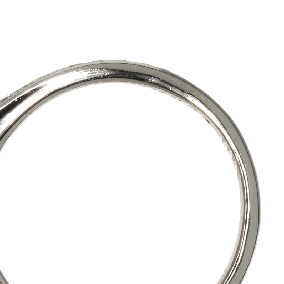 GRAFF Ring PT950 Silver diamond Women Used Authentic