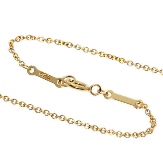 TIFFANY&Co. Necklace 18K Yellow Gold gold Teardrop Pavé Diamond