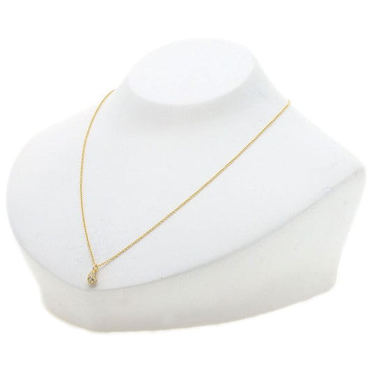 TIFFANY&Co. Necklace 18K Yellow Gold gold Teardrop Pavé Diamond