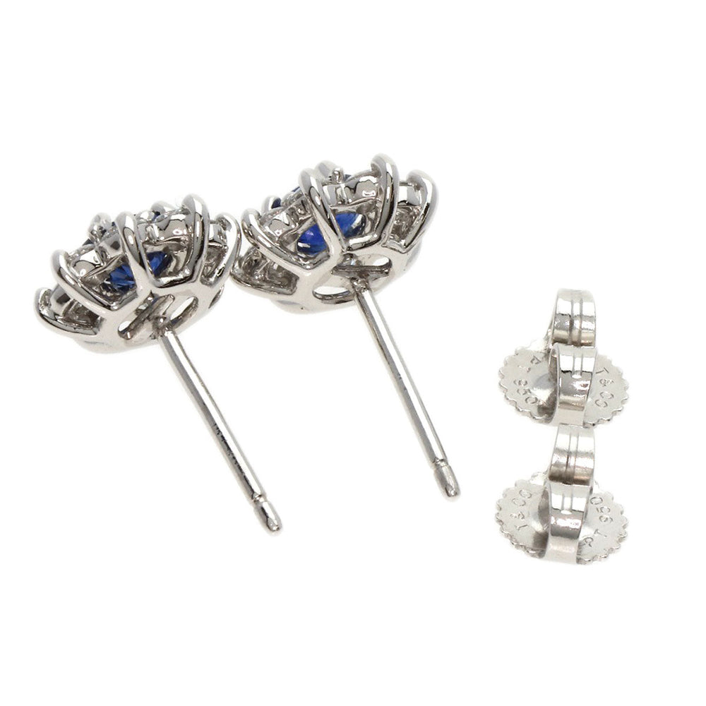 TIFFANY&Co. Pierce PT950 Silver Diamond Sapphire