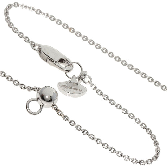 GRAFF Necklace K18WG Silver Mini Butterfly Diamond