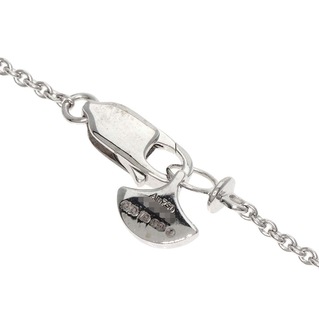 GRAFF Necklace K18WG Silver Mini Butterfly Diamond