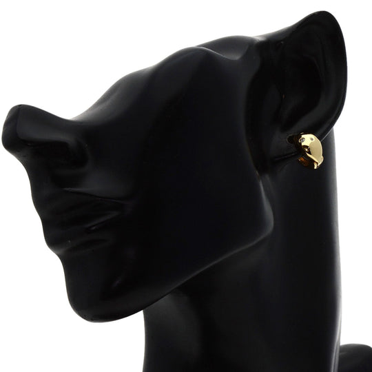Ponte Vecchio Earring 18K Yellow Gold gold Ear cuff 3P diamond Women Used Authentic