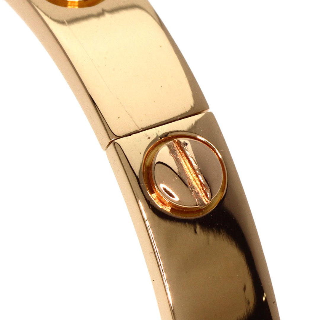 CARTIER bracelet 18K Pink Gold gold Love Bracelet with Driver #17