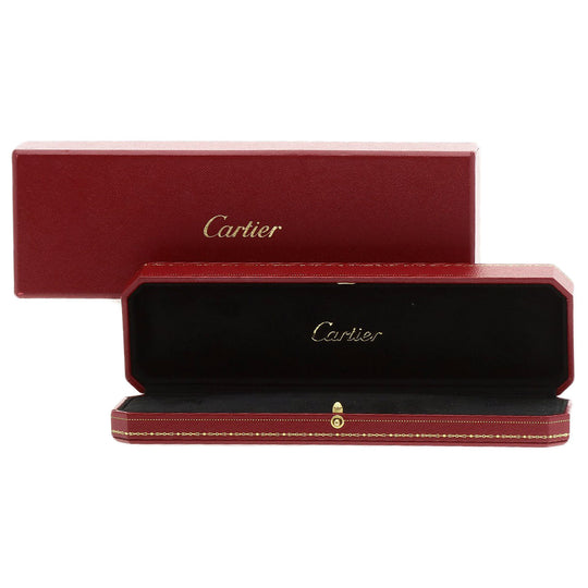 CARTIER bracelet 18K Yellow Gold gold Agraph Diamond Women Used Authentic