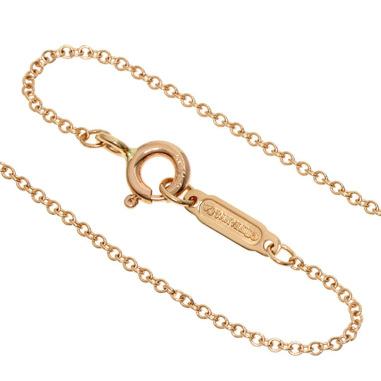 TIFFANY&Co. Necklace 18K Pink Gold gold Elephant motif 1P diamond Women Used Authentic