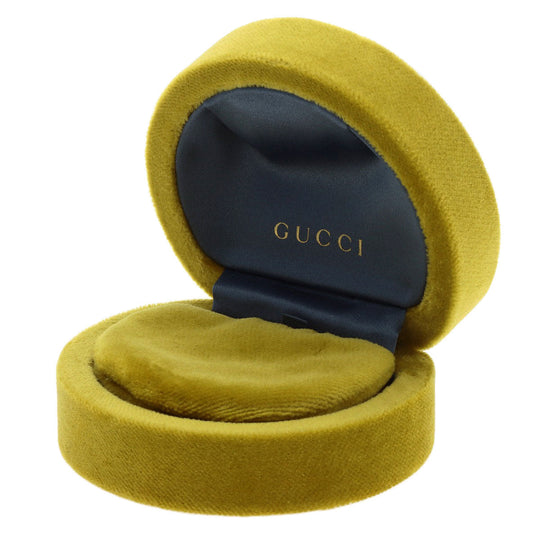 GUCCI Pierce 18K Yellow Gold gold GG running studs Women Used Authentic